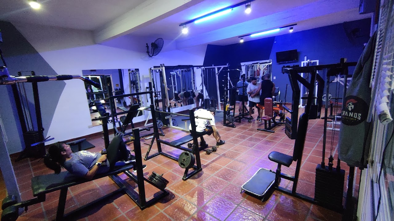 Sala de musculación de TerrazasGYM
