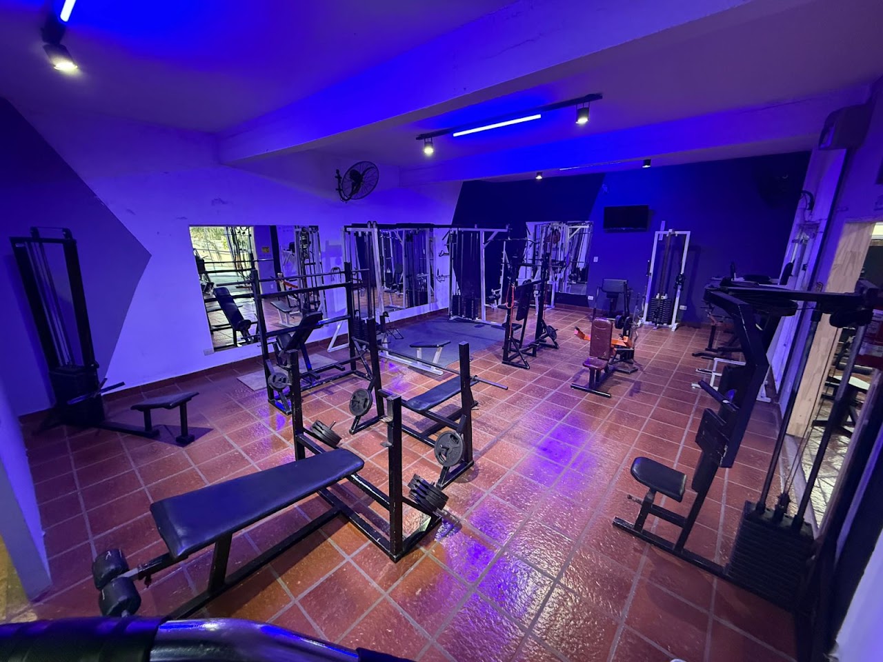 Equipamiento de TerrazasGYM